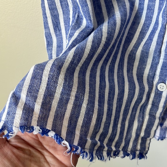 BeachLunchLounge Size Small Button Down Tank - Picture 3 of 6